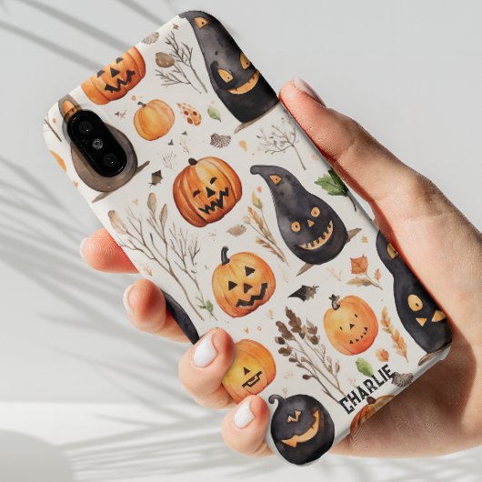カスタマイズ可能なハロウィーン電話ケースギフト，秋シーズン SAMSUNG GALAXYケース