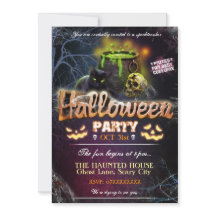 カスタマイズ可能なハローウィンパーティの招待状十分に
