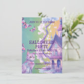 カスタマイズ可能なハローウィンパーティ招待状 招待状 (スタンド正面)