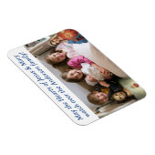 カスタマイズ可能なハートのイエス&メアリーの写真マグネット マグネット (右側)