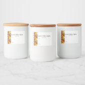 カスタマイズ可能なハーブとスパイスラベル フードラベル (ボトル)