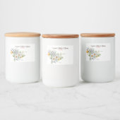 カスタマイズ可能なハーブとスパイスラベル フードラベル (ボトル)