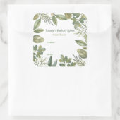 カスタマイズ可能なハーブ&スパイス食品ラベル スクエアシール (バッグ)