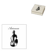 カスタマイズ可能なバイオリンのスタンプ ラバースタンプ (押印)