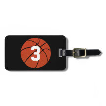 カスタマイズ可能なバスケットボールラゲッジタグ