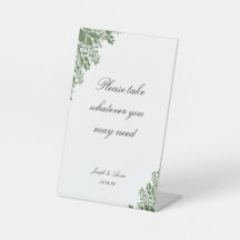 カスタマイズ可能なバスルームのサインイクラシックン緑