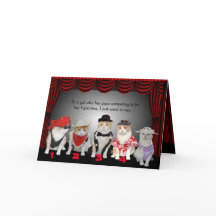 カスタマイズ可能なバチェロレッテ子猫バレンタイン