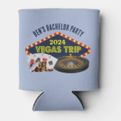 カスタマイズ可能なバチュラーパーティラスベガストリップカジノ 缶クーラー (正面)