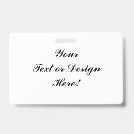 カスタマイズ可能なバッジ – テキストまたはデザインの追加 バッジ