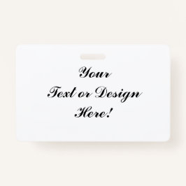 カスタマイズ可能なバッジ – テキストまたはデザインの追加 バッジ