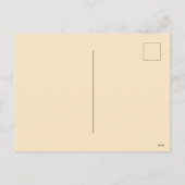 カスタマイズ可能なバナーを持ったかわいいサンタ シーズンポストカード (裏面)