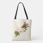 カスタマイズ可能なバニラエキストラートトートバッグ トートバッグ (裏面)