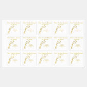 カスタマイズ可能なバニラオーキッド、バニラエキス ラベル (シート)