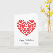 カスタマイズ可能なバレンタインデーのカード、文字内 カード (黄色い花)