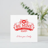 カスタマイズ可能なバレンタインデー愛する (スタンド正面)