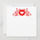 カスタマイズ可能なバレンタインデー愛する (裏面)