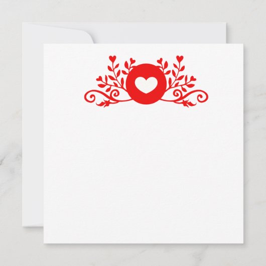 カスタマイズ可能なバレンタインデー愛する (裏面)