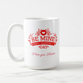 カスタマイズ可能なバレンタインデー愛する ツートーンマグカップ