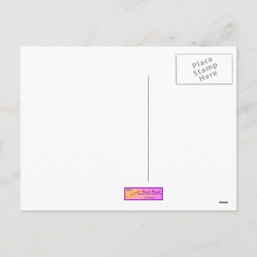 カスタマイズ可能なバレンタインハートルックカスタム シーズンポストカード (裏面)