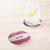 カスタマイズ可能なバレーボールコースター コースター (側面)