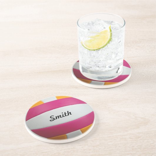 カスタマイズ可能なバレーボールコースター コースター (側面)