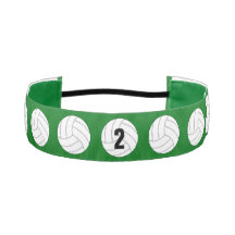 カスタマイズ可能なバレーボール選手のヘッドバンド