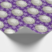 カスタマイズ可能なバレーボール ラッピングペーパー (角)