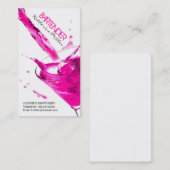 カスタマイズ可能なバーテンダーの名刺 名刺 (正面/裏面)