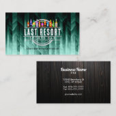 カスタマイズ可能なバー名刺 名刺 (正面/裏面)