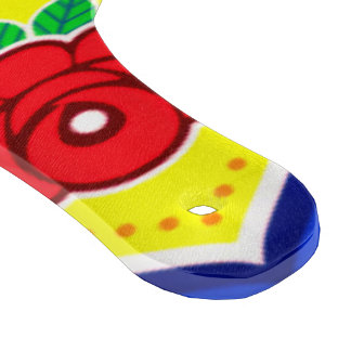 カスタマイズ可能なパキスタントラックアートガラス切りボーア カッティングボード