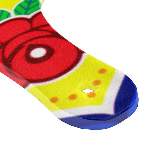 カスタマイズ可能なパキスタントラックアートガラス切りボーア カッティングボード (角)