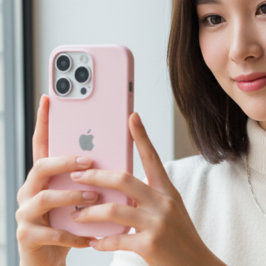カスタマイズ可能なパステルピンクのiPhoneケース iPhone 16 Proケース