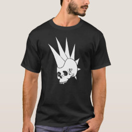 カスタマイズ可能なパンク・ジャレス・スカル バージョン2 Tシャツ
