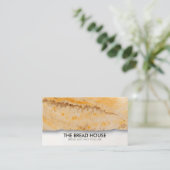 カスタマイズ可能なパンベーカリー食品 名刺 (スタンド正面)
