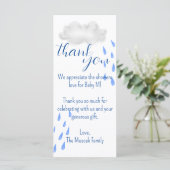 カスタマイズ可能なパーソナライズされたサンキューカード (スタンド正面)