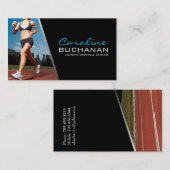 カスタマイズ可能なパーソナルトレーナーの名刺 名刺 (正面/裏面)