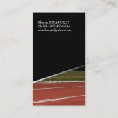 カスタマイズ可能なパーソナルトレーナーの名刺 名刺 (裏面)