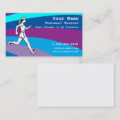 カスタマイズ可能なパーソナルトレーナー 名刺 (正面/裏面)