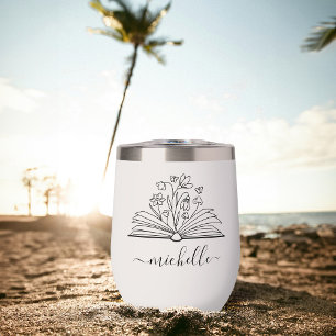 カスタマイズ可能なパーソナルフローラブックリーダー先生