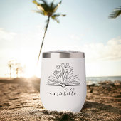 カスタマイズ可能なパーソナルフローラブックリーダー先生