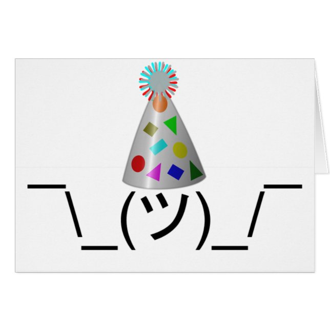 カスタマイズ可能なパーティーSmugshrug - (正面横)