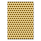 カスタマイズ可能なヒマワリ テーブルナンバー (裏面)