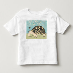 カスタマイズ可能なヒョウのカメのシャツ トドラーTシャツ