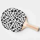 カスタマイズ可能なヒョウ印刷 卓球ラケット (横)
