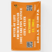 カスタマイズ可能なビジネスイベントバナー 横断幕 (縦)