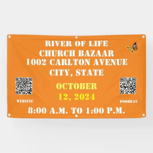 カスタマイズ可能なビジネスイベントバナー 横断幕 (横)