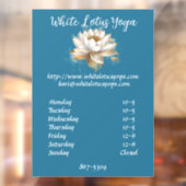 カスタマイズ可能なビジネスウィンドウの固定 ウィンドウサイン (シート2)