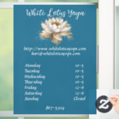 カスタマイズ可能なビジネスウィンドウの固定 ウィンドウサイン (ホーム)