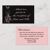 カスタマイズ可能なビジネスサイズカード エンクロージャーカード (正面/裏面)