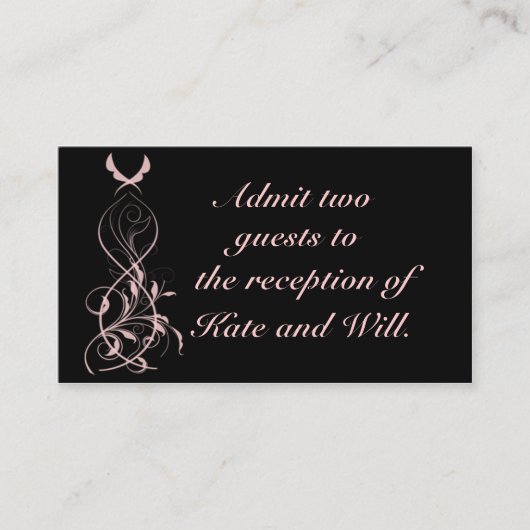 カスタマイズ可能なビジネスサイズカード エンクロージャーカード (正面)